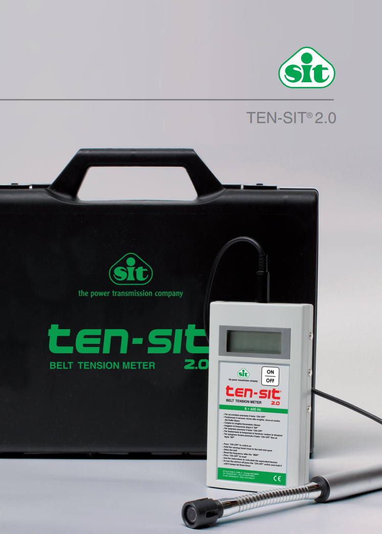 TEN-SIT® 2.0 皮带张力电子测量仪